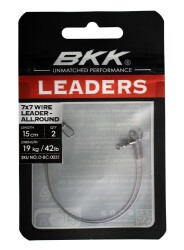 BKK 7X7 Wire Leader Allround Duolock Snap - BKK