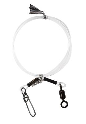 BKK Fluorocarbon leader-HD Stay Lock Snap - 2