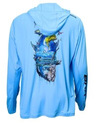 BKK Long Sleeve Casual Shirt Light Blue - 2