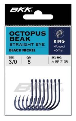 BKK Octopus Beak Straight Eye Olta İğnesi - 1