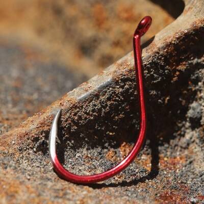BKK Red Octopus Beak 50 Adet Olta İğnesi - 3