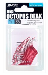 BKK Red Octopus Beak 50 Adet Olta İğnesi - BKK