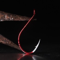 BKK Red Octopus Beak 50 Adet Olta İğnesi - 4