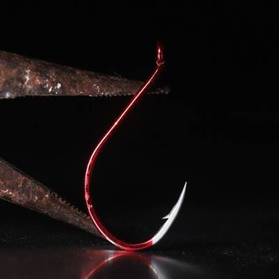 BKK Red Octopus Beak 50 Adet Olta İğnesi - 4