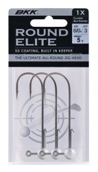 BKK Round Elite-Classic Bait Keeper Jighead - BKK