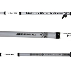 Captain 1346 Wilco Rock Game Fuji 228cm 2 Parça LRF Kamışı 1-5gr Atar - 4