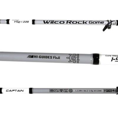 Captain 1346 Wilco Rock Game Fuji 228cm 2 Parça LRF Kamışı 1-5gr Atar - 4