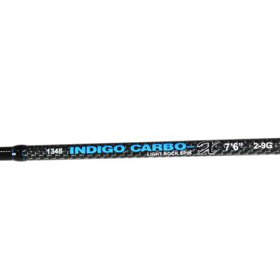 Captain 1348 İndigo Carbo-X 228cm 2 Parça LRF Kamışı 2-9gr Atar - 3