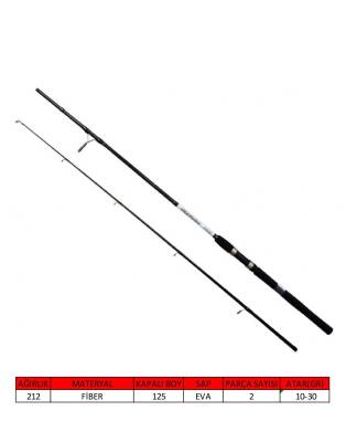 Captain 1458 Fanatic Spin 2 Parça Spin Kamış 10-30gr Atar - 1