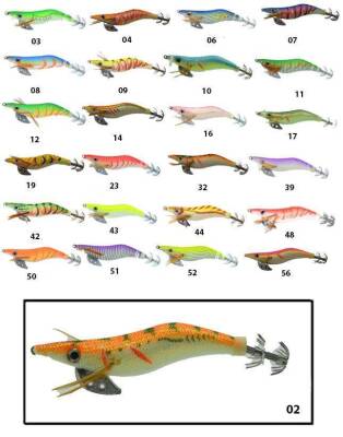Captain 3017 Kalamar Zokası 10cm Wanted UV Squid Size 25 - 40
