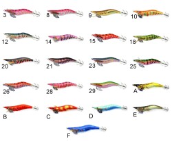 Captain 3023 Kalamar Zokası 11cm Japannes Squid Size 30 - 22