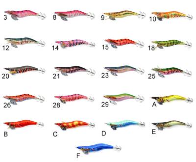 Captain 3023 Kalamar Zokası 11cm Japannes Squid Size 30 - 22