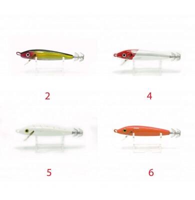 Captain 3024 Kalamar Zokası 10cm Lures Squid - 6