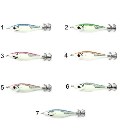 Captain 3030 Kalamar Zokası 8cm Rocket Bilyeli Squid 10gr - 1