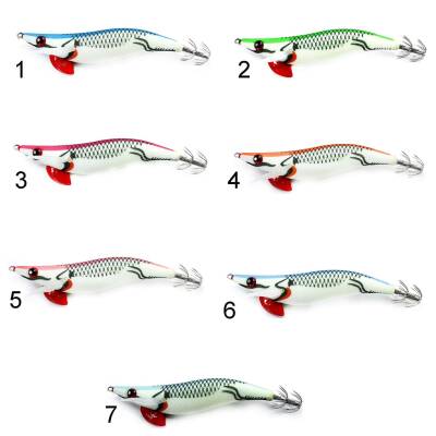 Captain 3031 Kalamar Zokası 12cm Casting Bilyeli Squid Size 35 18gr - 9