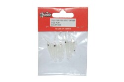 Captain 3050 Silikon Karides 4cm Suni Yem 5li Paket - 3