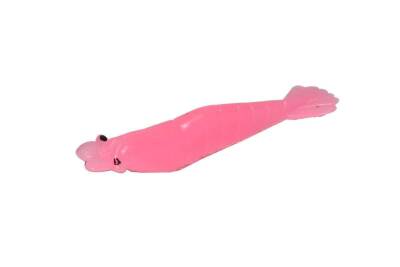 Captain 3056 Silikon Karides 8cm Suni Yem 5li Paket - 3