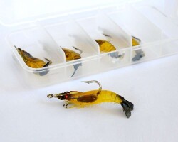 Captain 3062 Silikon Karides 55cm Suni Yem 5li Kutu - 2