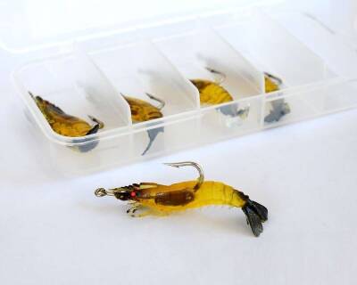 Captain 3062 Silikon Karides 55cm Suni Yem 5li Kutu - 2