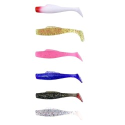 Captain 3070 Healer Soft 6gr 85cm Levrek Silikonu 6lı Mix Set Suni Yem - Captain