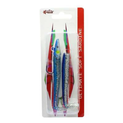 Captain 3071 Ultimate Sardine 12cm Levrek Silikonu 2li Suni Yem - 2