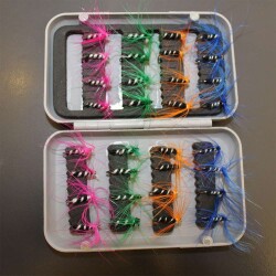 Captain 3453 Trout Fly Sinek Assortment Alabalık Yemi 32li Mix Set - 4