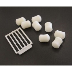 Captain 3497 Dumbell White Color 8li Paket Sazan Yemi - 2