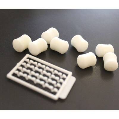 Captain 3497 Dumbell White Color 8li Paket Sazan Yemi - 4