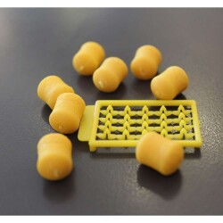 Captain 3498 Dumbell Yellow Color 8li Paket Sazan Yemi - 3