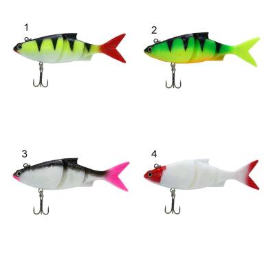 Captain 3539 Crafity Soft 10cm Turna Silikonu Suni Balık - 5