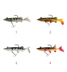 Captain 3546 Steady Pike Soft 10cm Turna Silikonu Suni Balık - 3