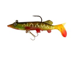 Captain 3547 Steady Pike Soft 12cm Turna Silikonu Suni Balık - 4