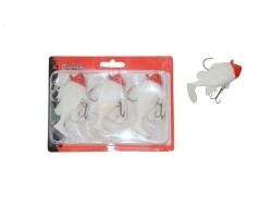 Captain 3563 Orient Soft 9cm Levrek Silikonu 3lü Set Suni Balık - 4