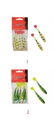 Captain 3566 Pencil Duck 9cm Levrek Silikonu 5li Paket Suni Yem - 5