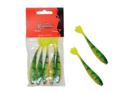 Captain 3566 Pencil Duck 9cm Levrek Silikonu 5li Paket Suni Yem - 3