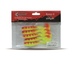 Captain 3571 Taifun Soft 10cm Levrek Silikonu 5li Paket Suni Yem - 3