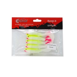 Captain 3571 Taifun Soft 10cm Levrek Silikonu 5li Paket Suni Yem - 2
