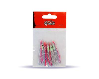 Captain 3593 Octopus Pride 5cm Ahtapot Sübye 5li Paket Suni Yem - 30