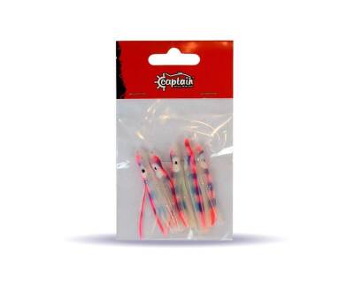 Captain 3593 Octopus Pride 5cm Ahtapot Sübye 5li Paket Suni Yem - 22