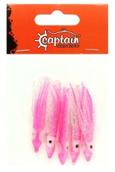 Captain 3593 Octopus Pride 5cm Ahtapot Sübye 5li Paket Suni Yem - 21
