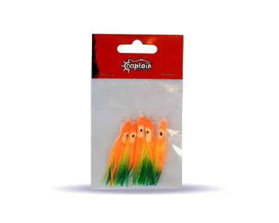 Captain 3593 Octopus Pride 5cm Ahtapot Sübye 5li Paket Suni Yem - 20