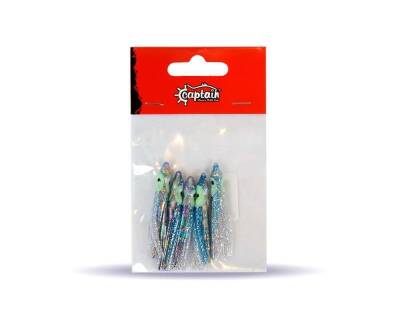 Captain 3593 Octopus Pride 5cm Ahtapot Sübye 5li Paket Suni Yem - 11