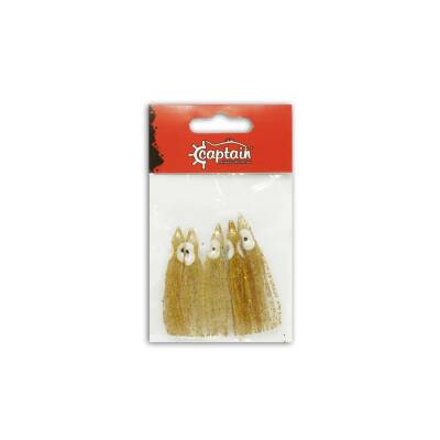 Captain 3593 Octopus Pride 5cm Ahtapot Sübye 5li Paket Suni Yem - 10