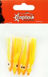 Captain 3593 Octopus Pride 5cm Ahtapot Sübye 5li Paket Suni Yem - 8