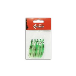 Captain 3593 Octopus Pride 5cm Ahtapot Sübye 5li Paket Suni Yem - 7