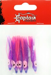 Captain 3593 Octopus Pride 5cm Ahtapot Sübye 5li Paket Suni Yem - 2