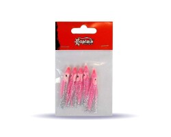 Captain 3593 Octopus Pride 5cm Ahtapot Sübye 5li Paket Suni Yem - Captain