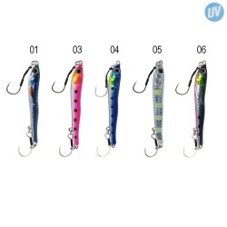 Captain 3628 Slide Jigger 60gr Light Jig Suni Yem - Captain