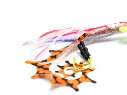 Captain 3644 Cornea UV 3D Eye 100gr Tai Rubber Slider Jig - 5