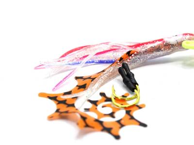 Captain 3644 Cornea UV 3D Eye 100gr Tai Rubber Slider Jig - 5